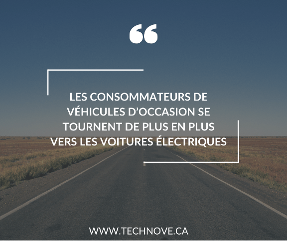 Les consommateurs de véhicules d’occasion se tournent de plus en plus vers l’électrique